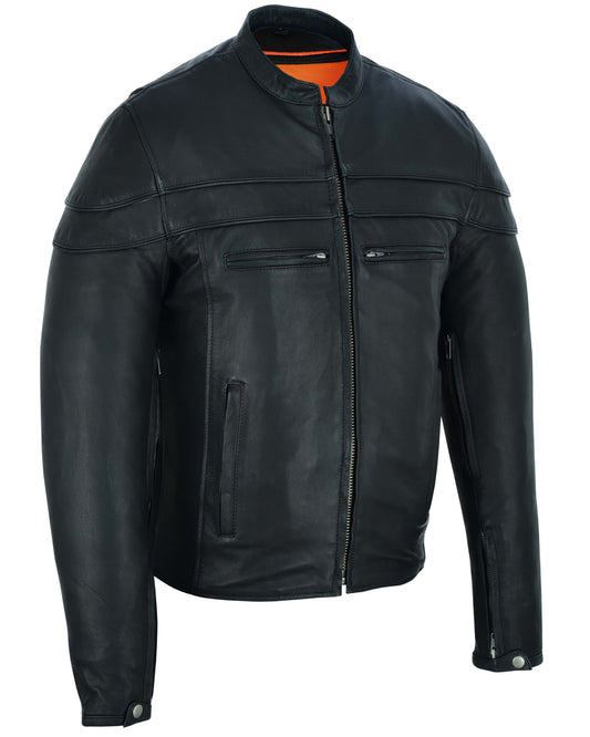 Black Scooter Leather Jacket